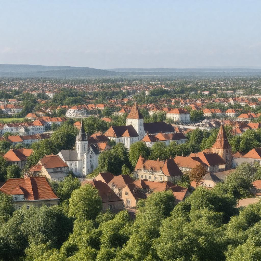AI-created image of Białystok
