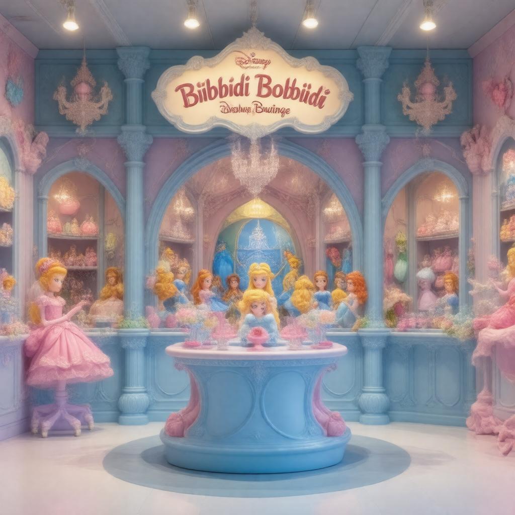 AI-created image of Bibbidi Bobbidi Boutique