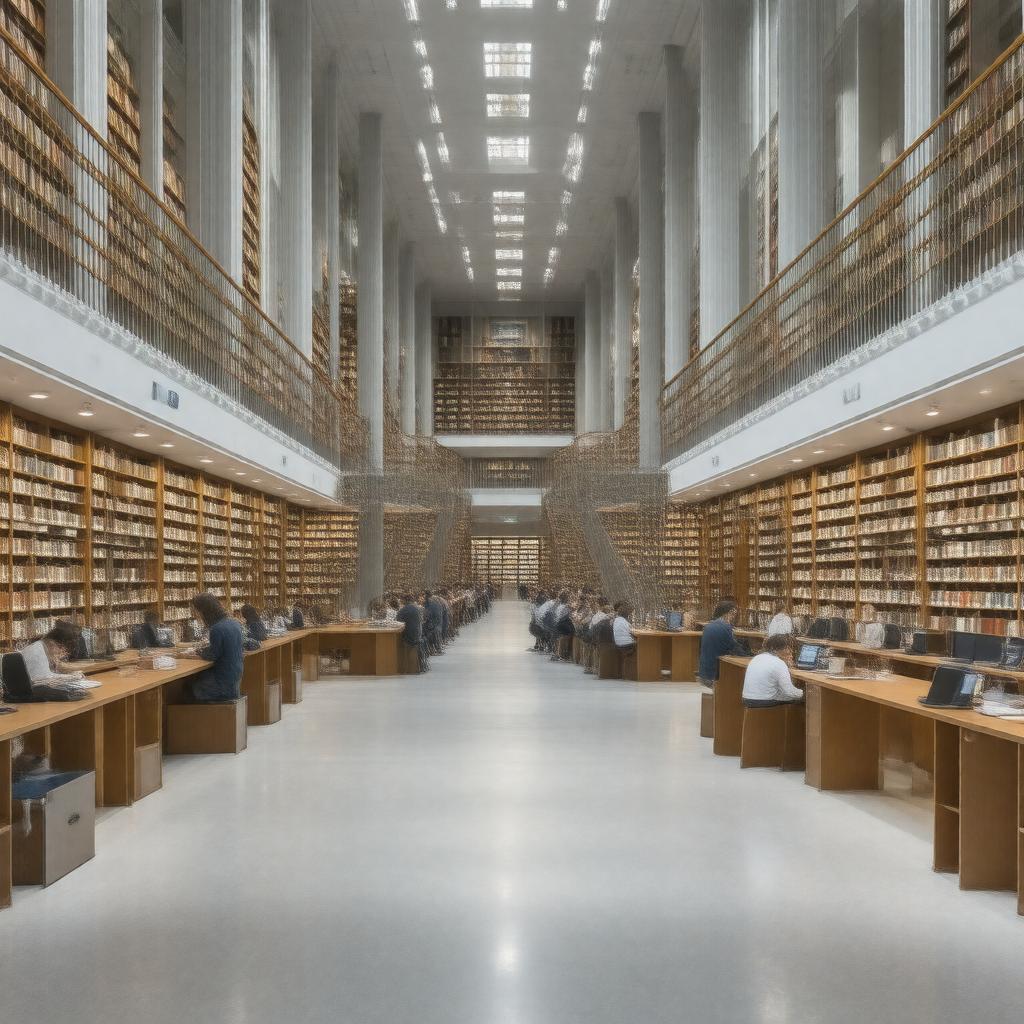 Click to view larger image AI-created image of Bibliothèque d'aménagement