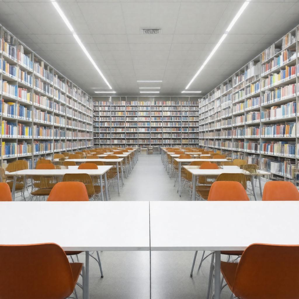 AI-created image of Bibliothèque de l'éducation