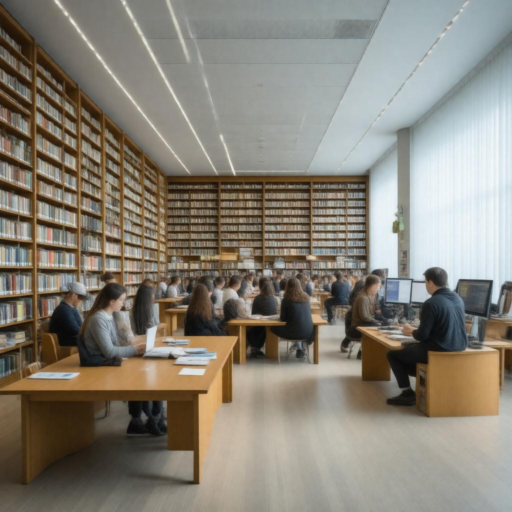 Click to view larger image AI-created image of Bibliothèque de la santé