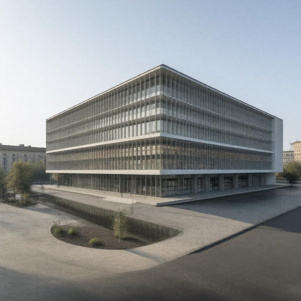 AI-created image of Bibliothèque municipale de Lyon
