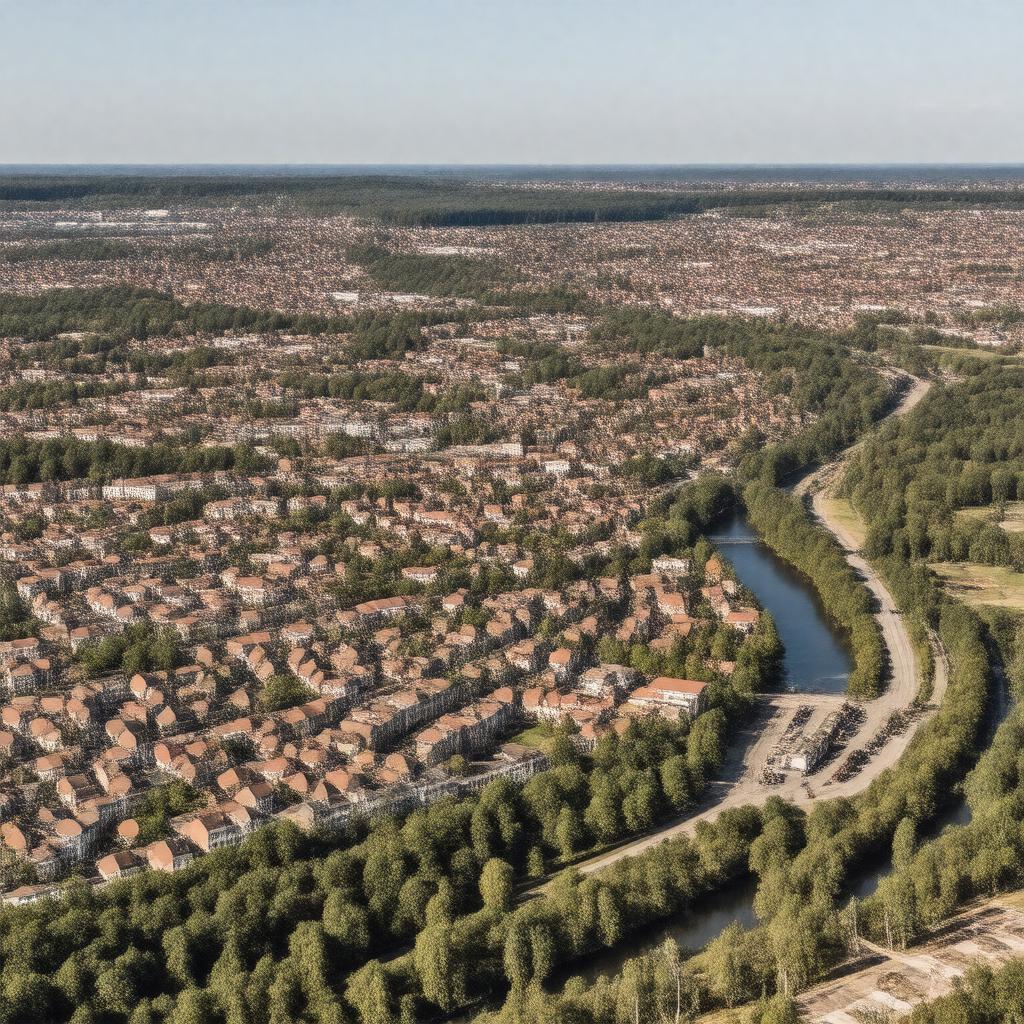 AI-created image of Bielefeld