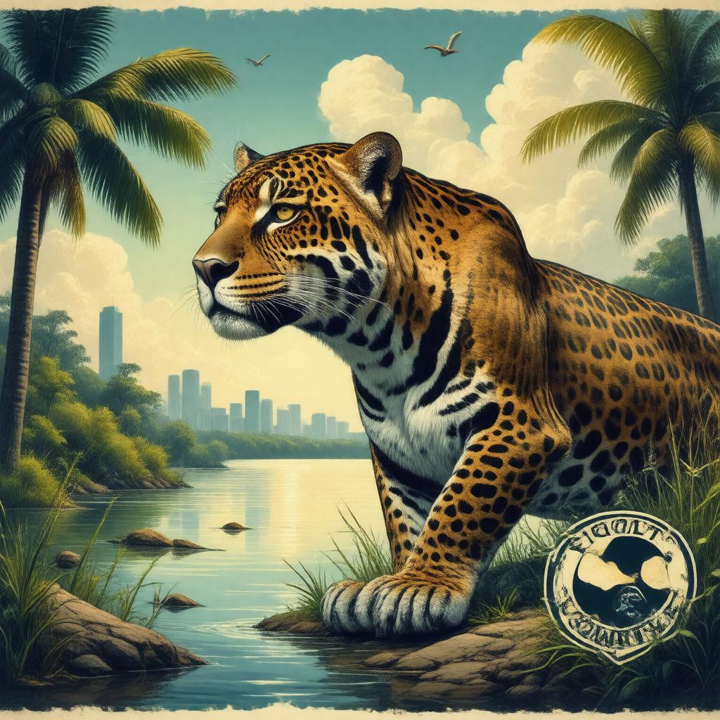 AI-created image of Big Cat Country