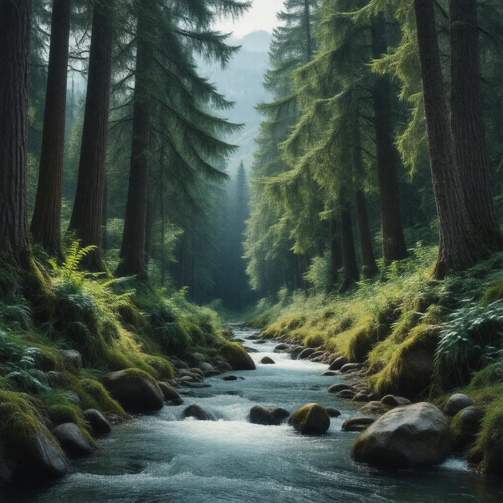 AI-created image of Big Creek