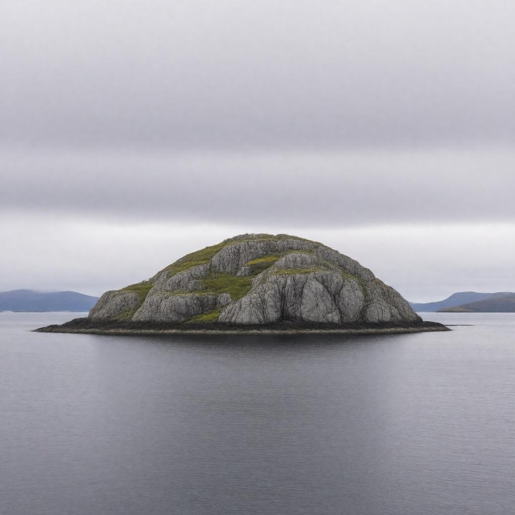 AI-created image of Big Diomede