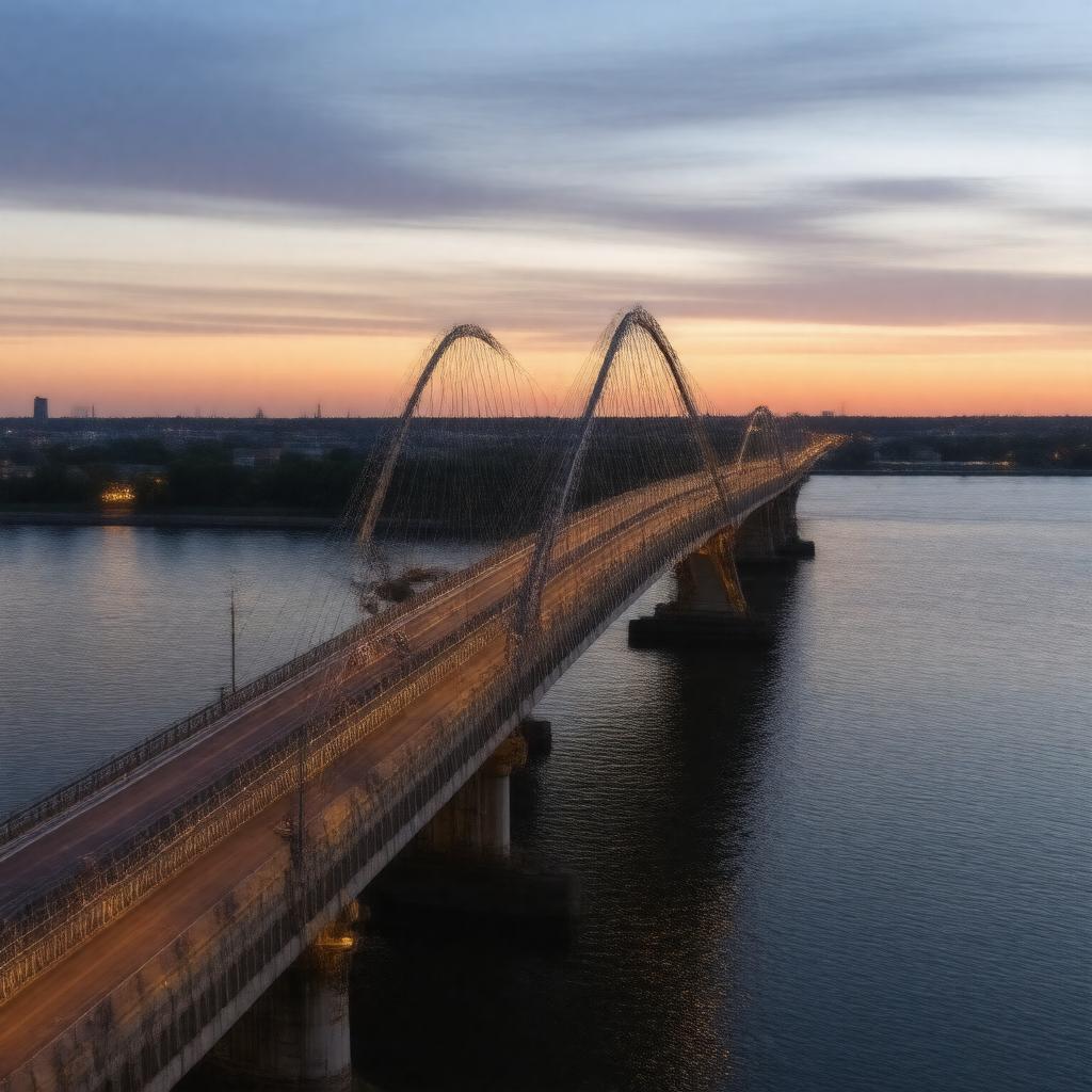 Click to view larger image AI-created image of Big River Crossing