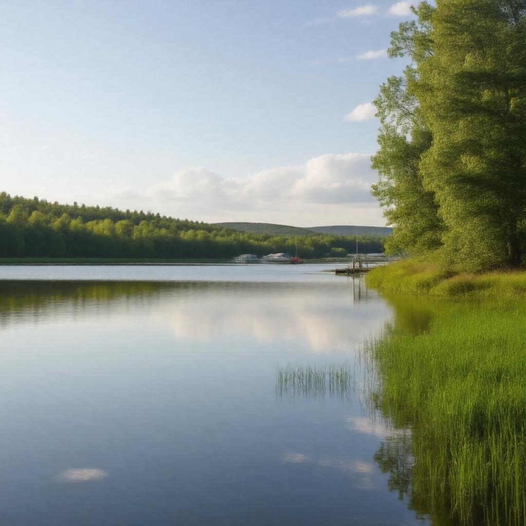 AI-created image of Big Stone Lake