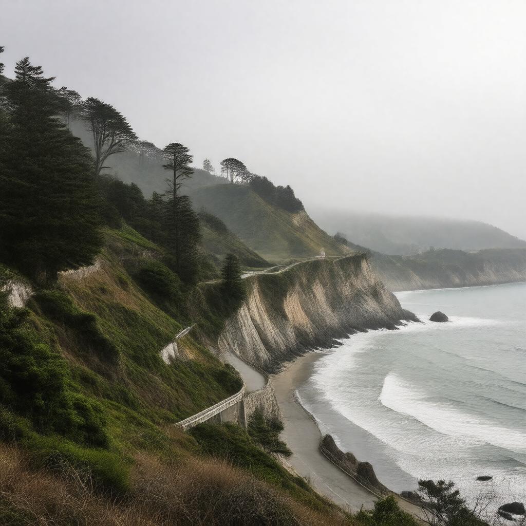 AI-created image of Big Sur