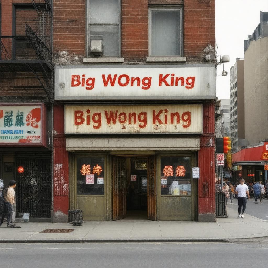 AI-created image of Big Wong King
