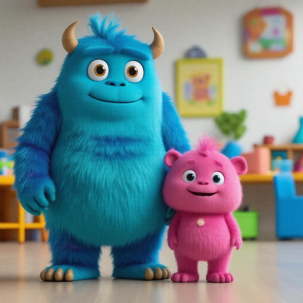 Click to view larger image AI-created image of Big and Small