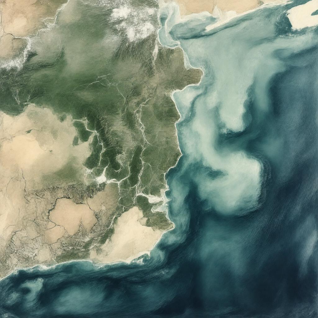 AI-created image of Bight of Benin