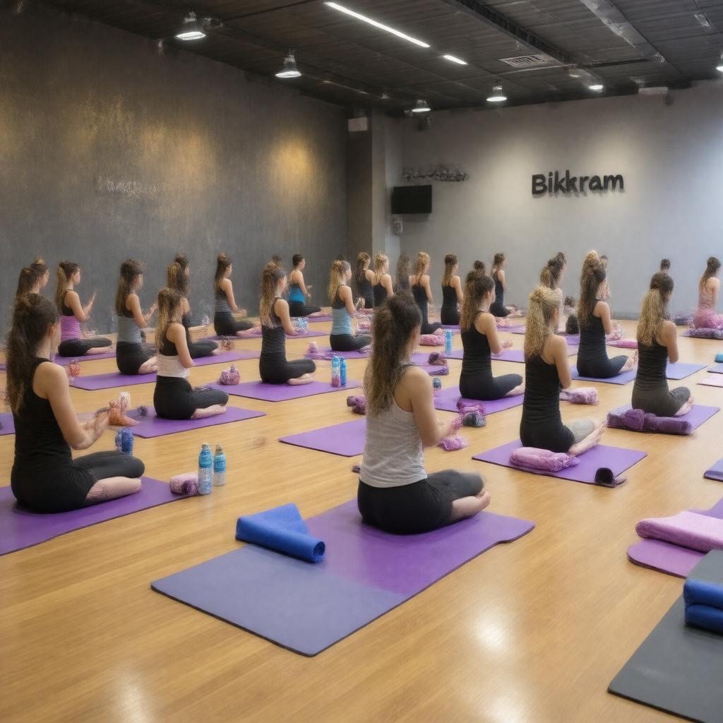 AI-created image of Bikram Yoga