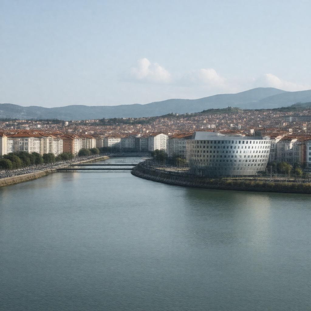 AI-created image of Bilbao