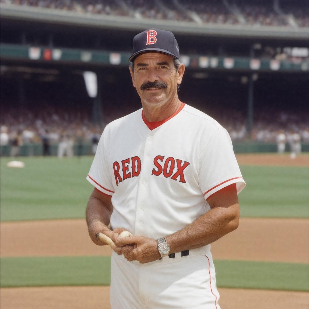 AI-created image of Bill Buckner