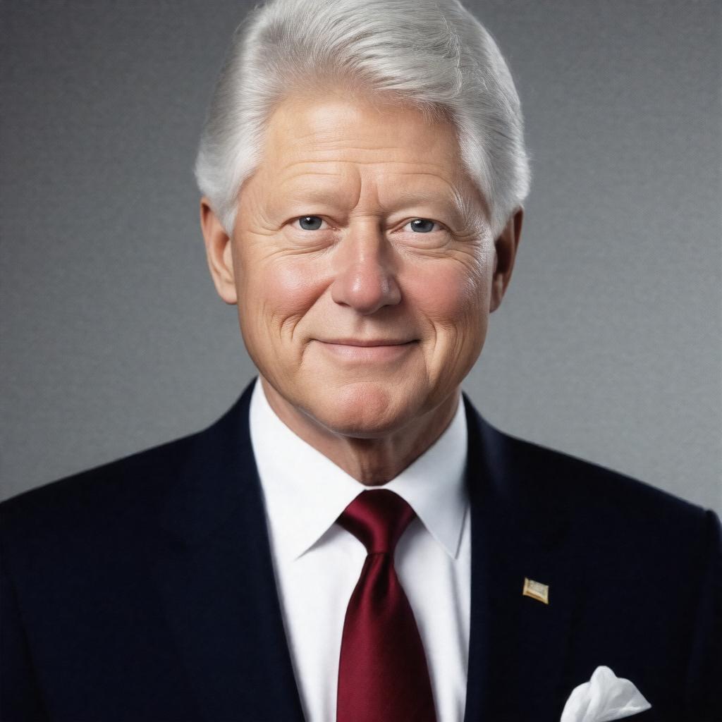 AI-created image of Bill Clinton