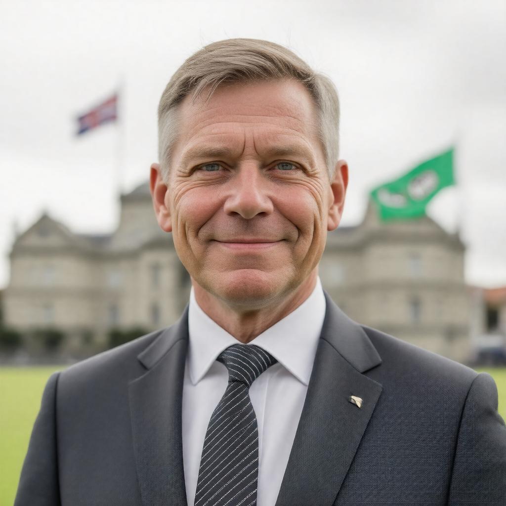 AI-created image of Bill English