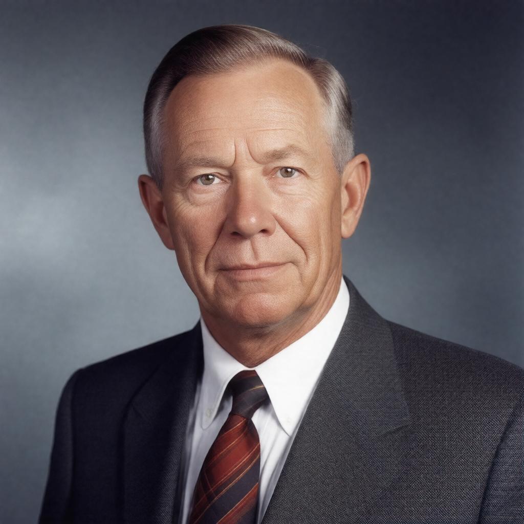 AI-created image of Bill Hewlett