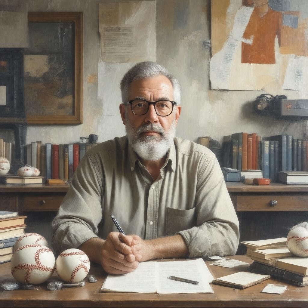 AI-created image of Bill James