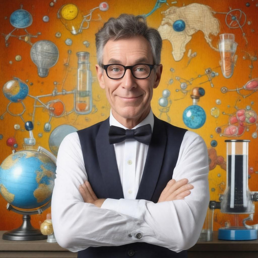 AI-created image of Bill Nye