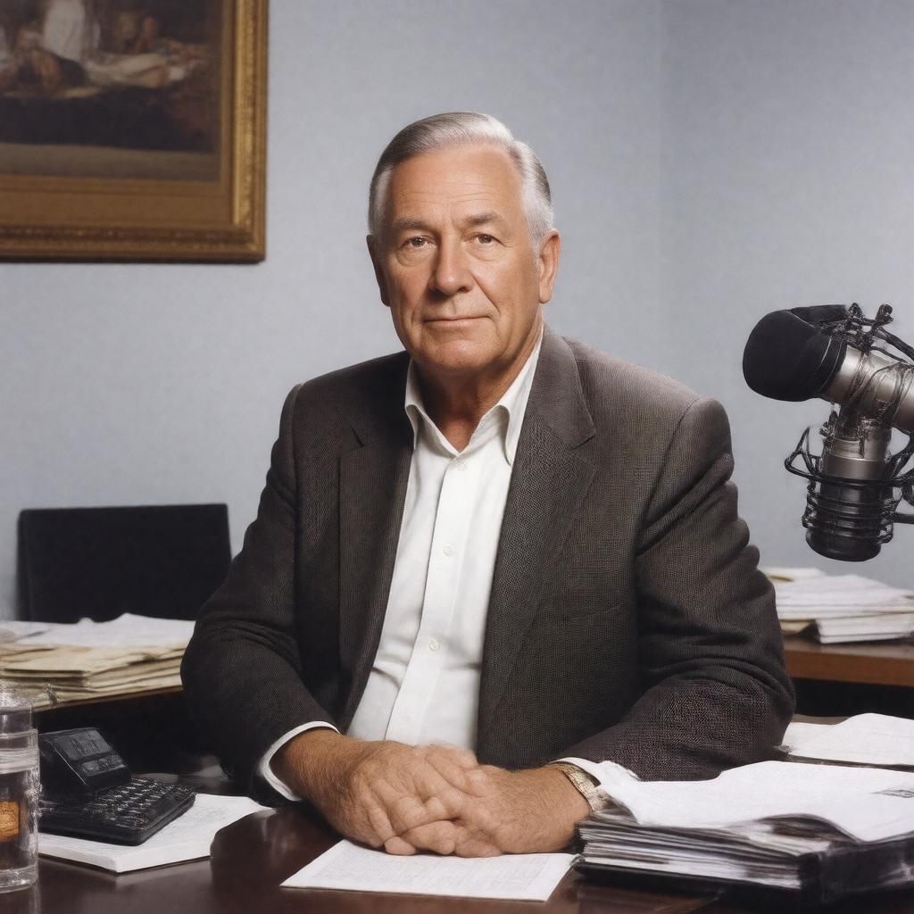 AI-created image of Bill Siemering