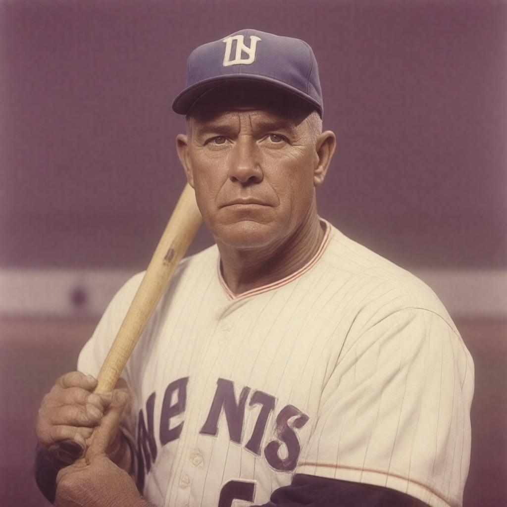 Click to view larger image AI-created image of Bill Terry