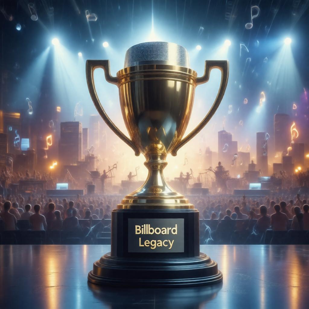 AI-created image of Billboard Legacy Award