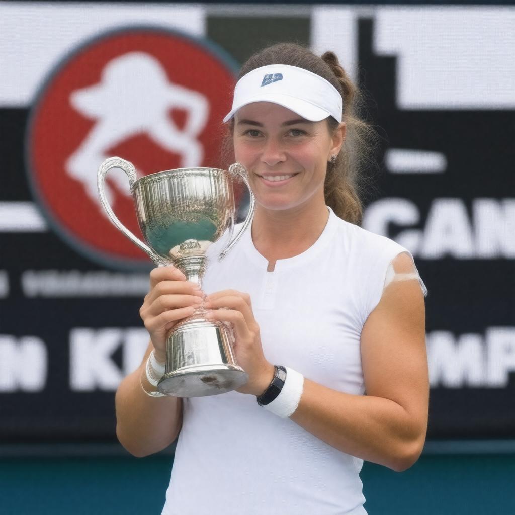 AI-created image of Billie Jean King Cup