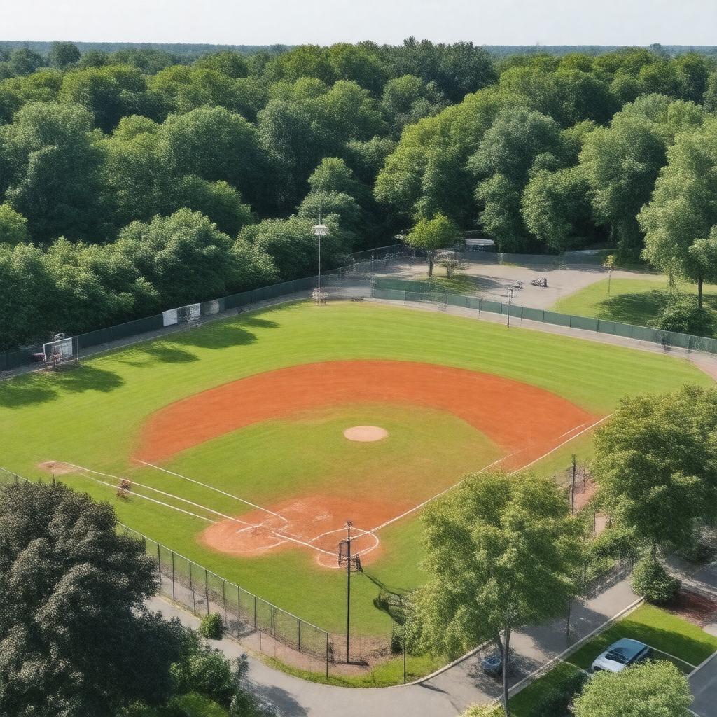 AI-created image of Billings Field