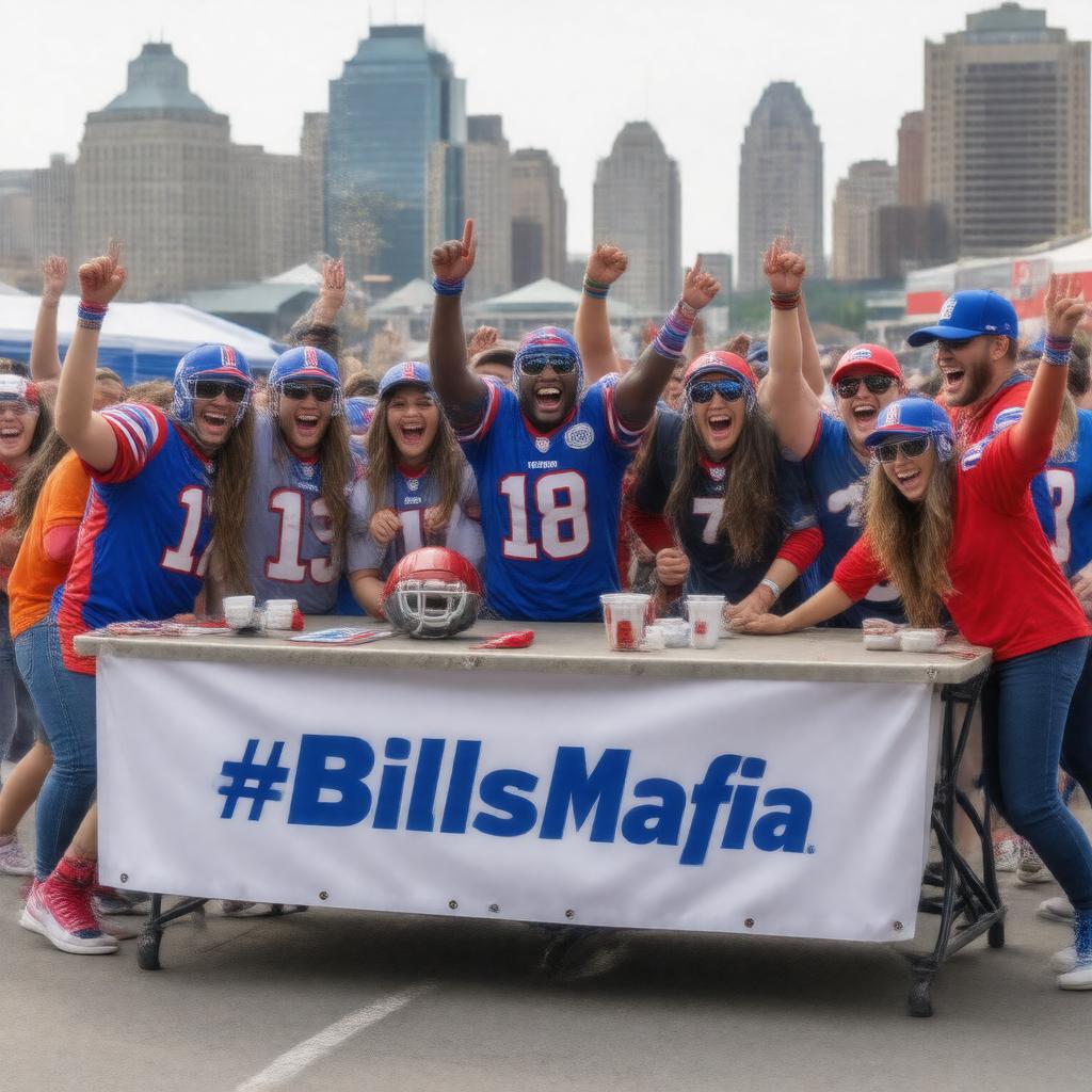 AI-created image of Bills Mafia