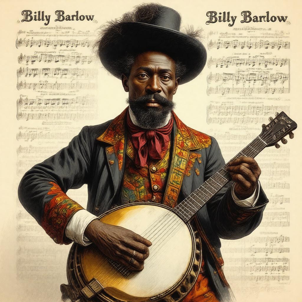 Click to view larger image AI-created image of Billy Barlow