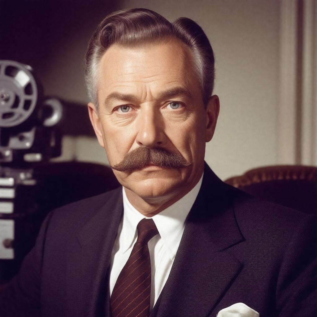 AI-created image of Billy Wilder