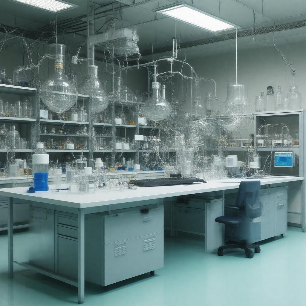 AI-created image of Biogeochemistry Lab