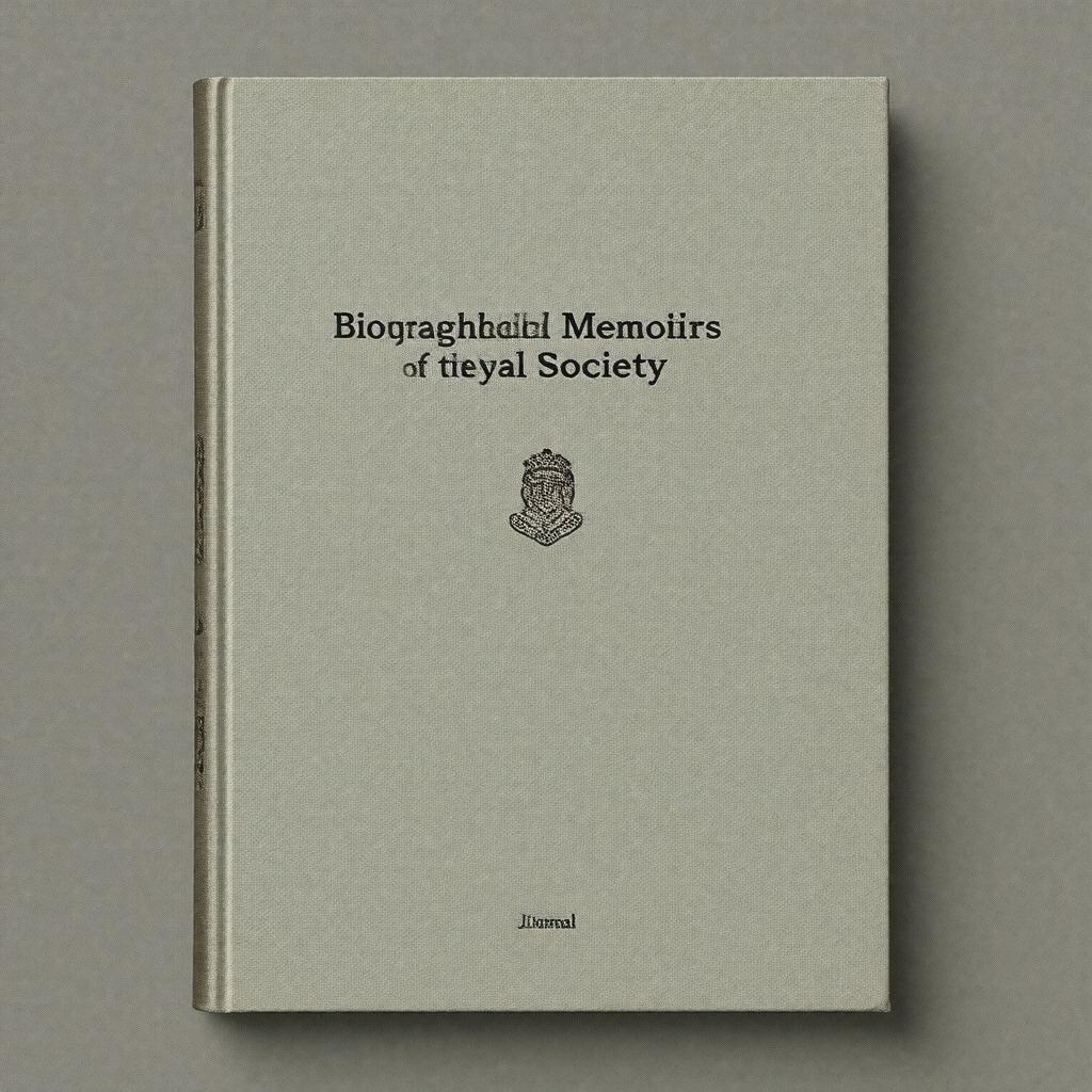 AI-created image of Biographical Memoirs of Fellows of the Royal Society