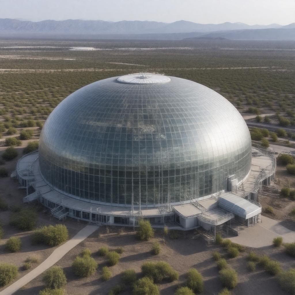 AI-created image of Biosphere 2