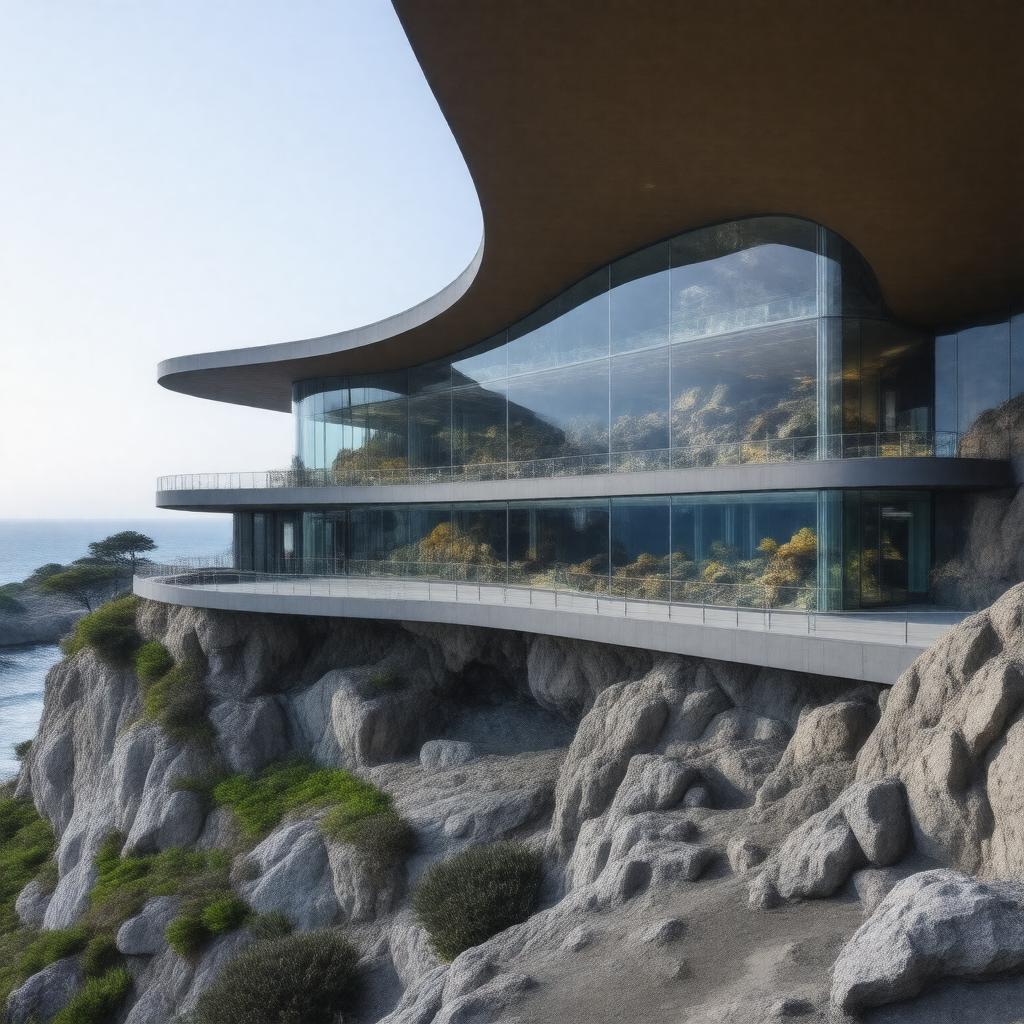 AI-created image of Birch Aquarium at Scripps