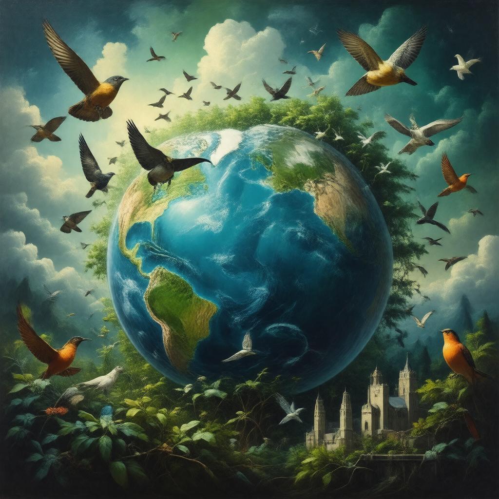 AI-created image of BirdLife International