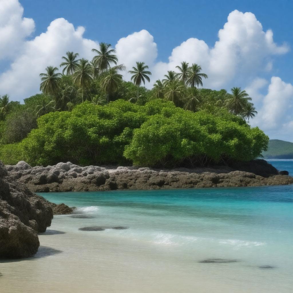 AI-created image of Bird Island