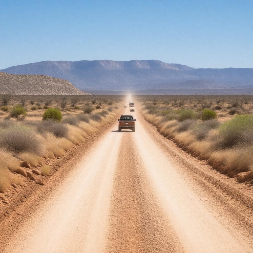 Click to view larger image AI-created image of Birdsville Track
