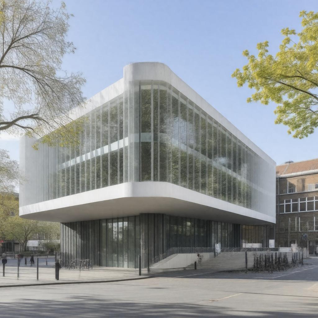 Click to view larger image AI-created image of Birkbeck Institute for Social Research