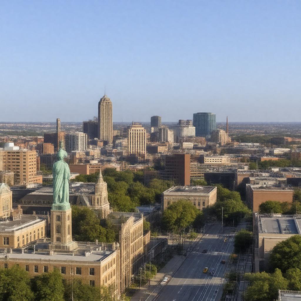 AI-created image of Birmingham, Alabama, United States