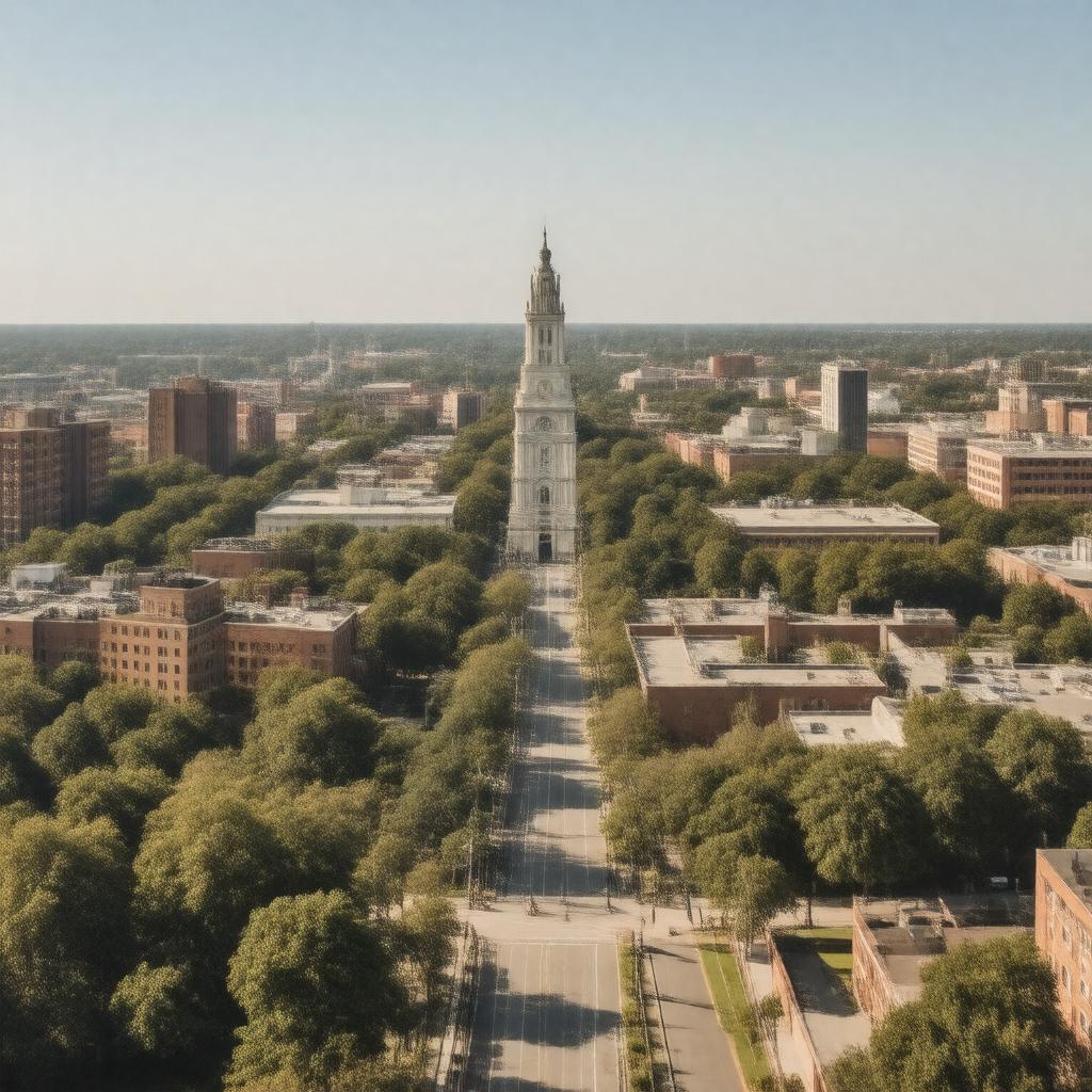 AI-created image of Birmingham, Alabama