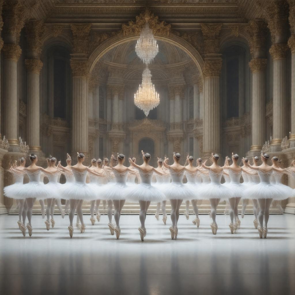AI-created image of Birmingham Royal Ballet