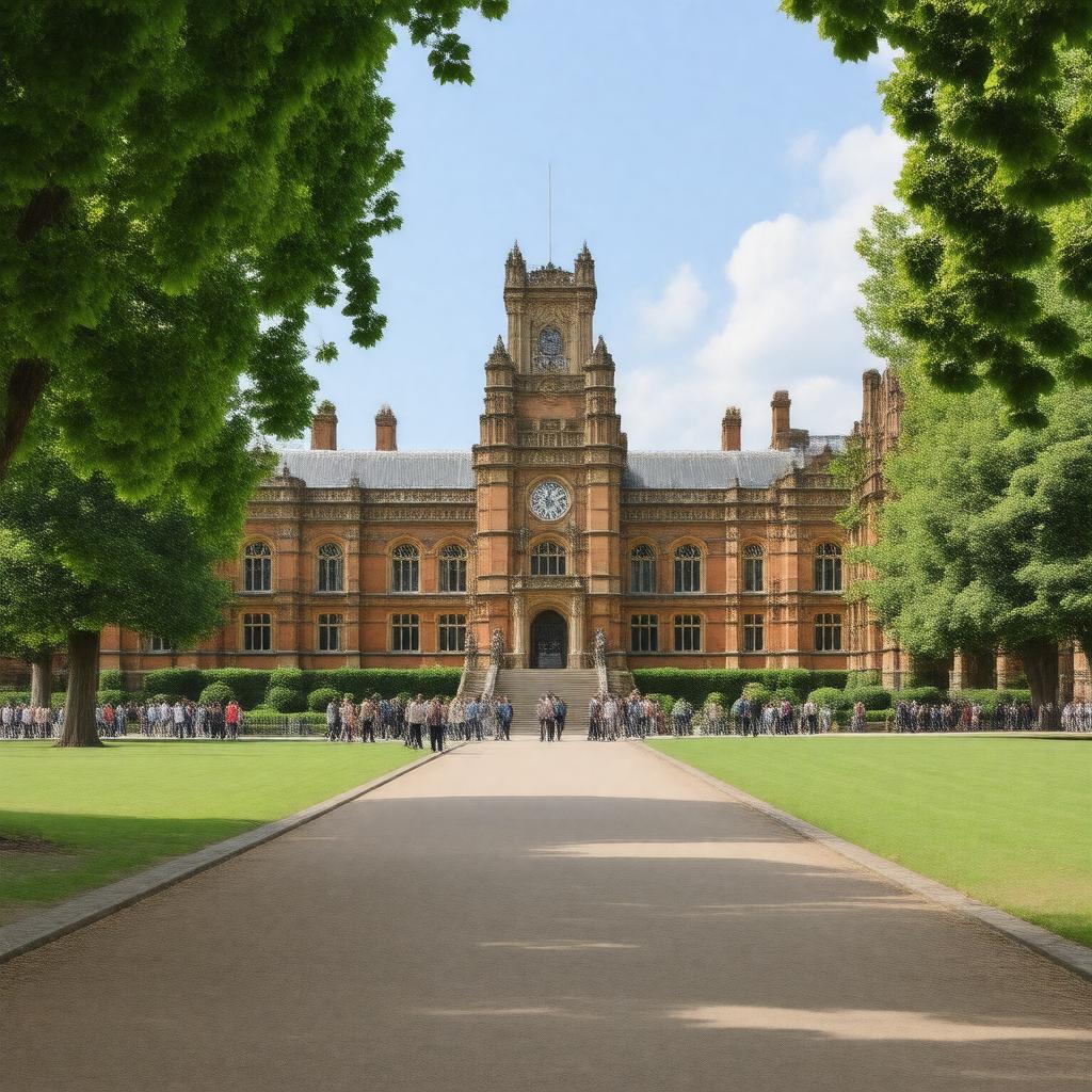 AI-created image of Birmingham University