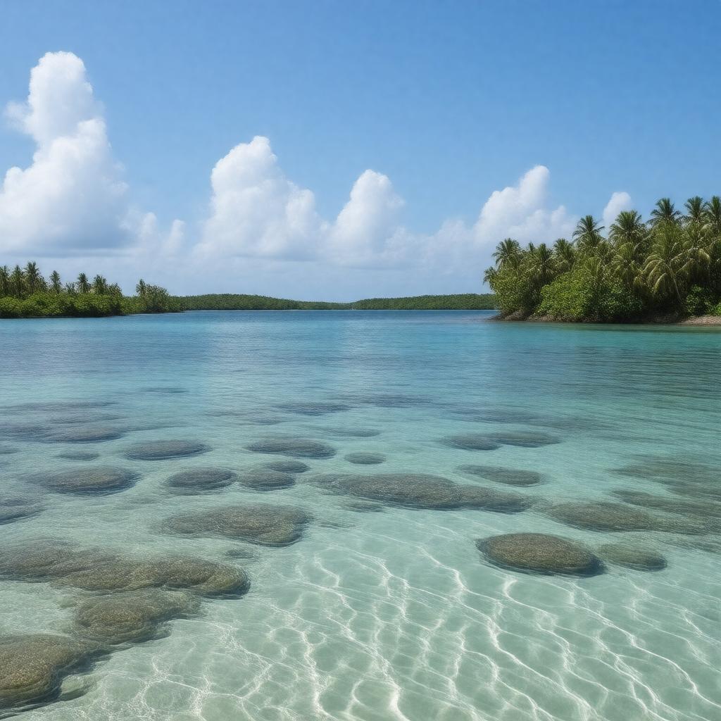 AI-created image of Biscayne National Park