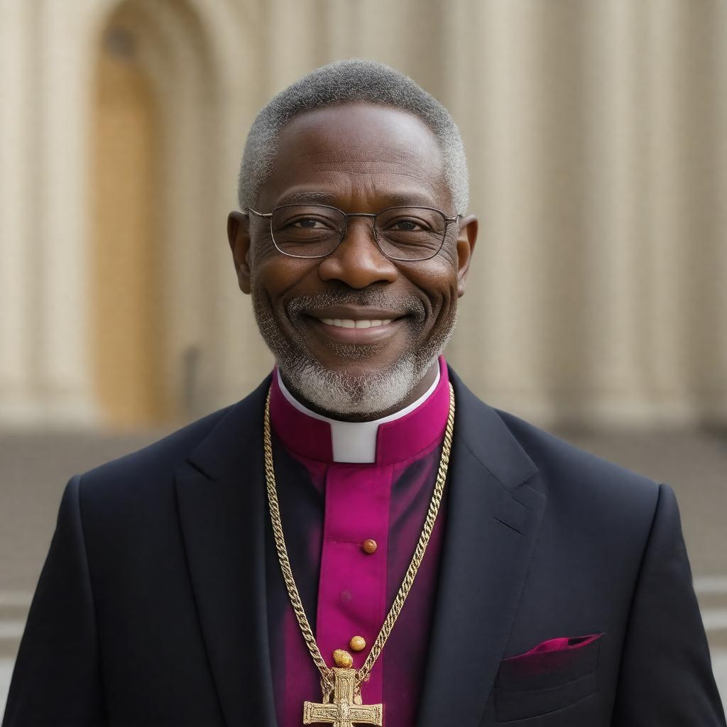 AI-created image of Bishop Kenneth Dupree