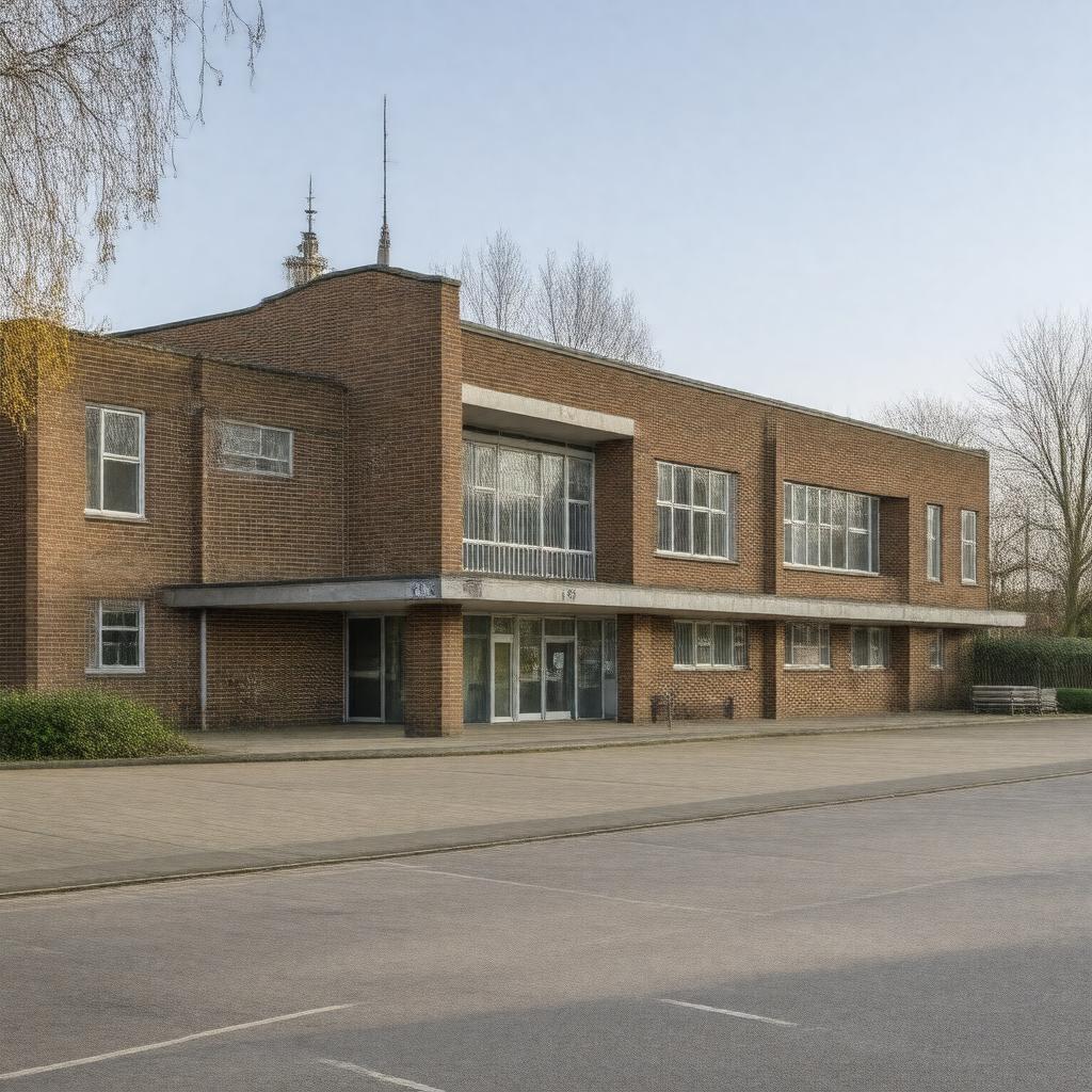 AI-created image of Bishop Ramsey School