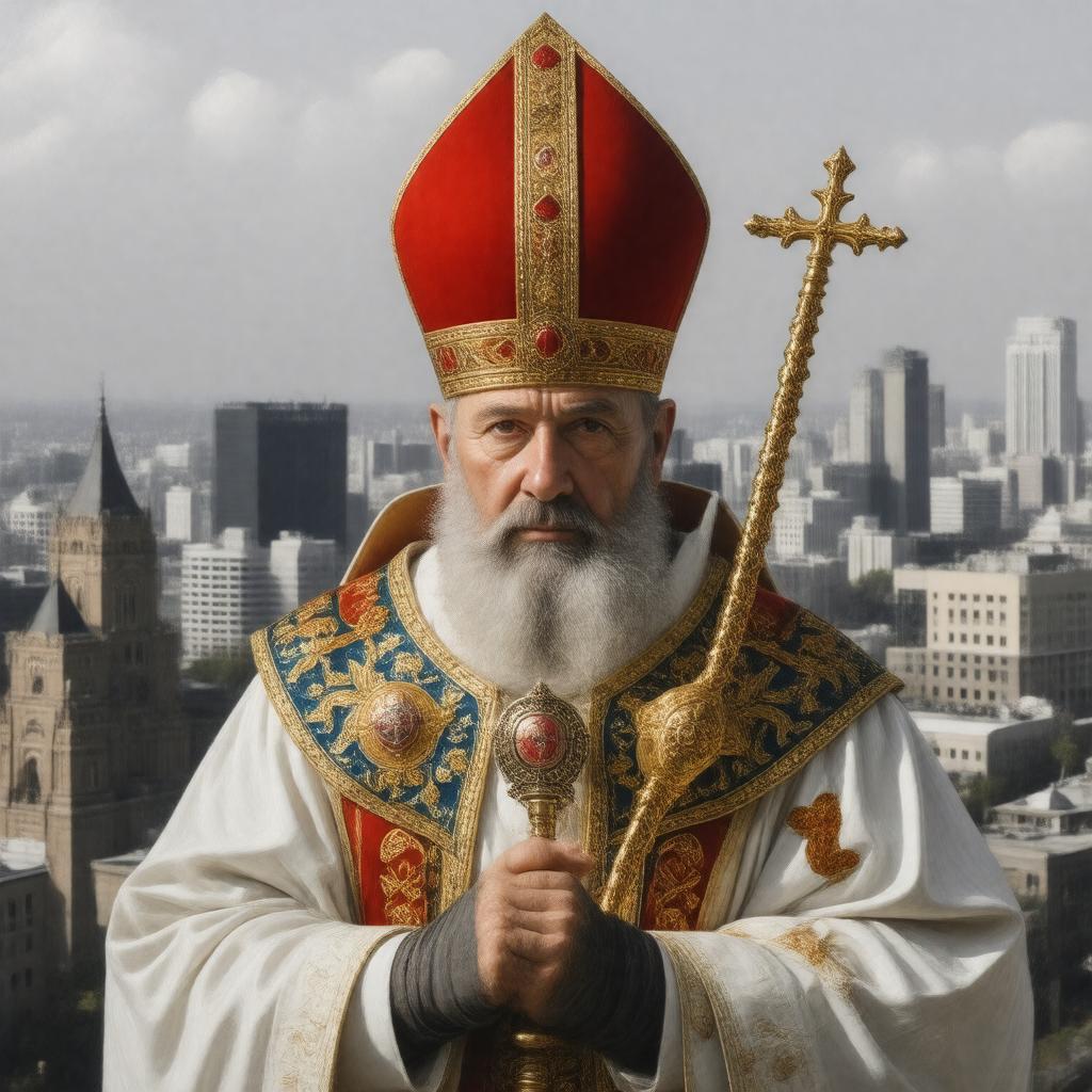 AI-created image of Bishop of Edmonton