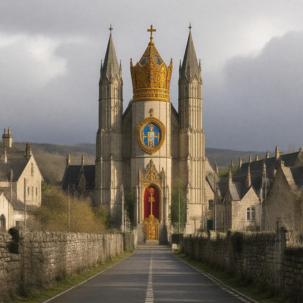 AI-created image of Bishop of Menevia