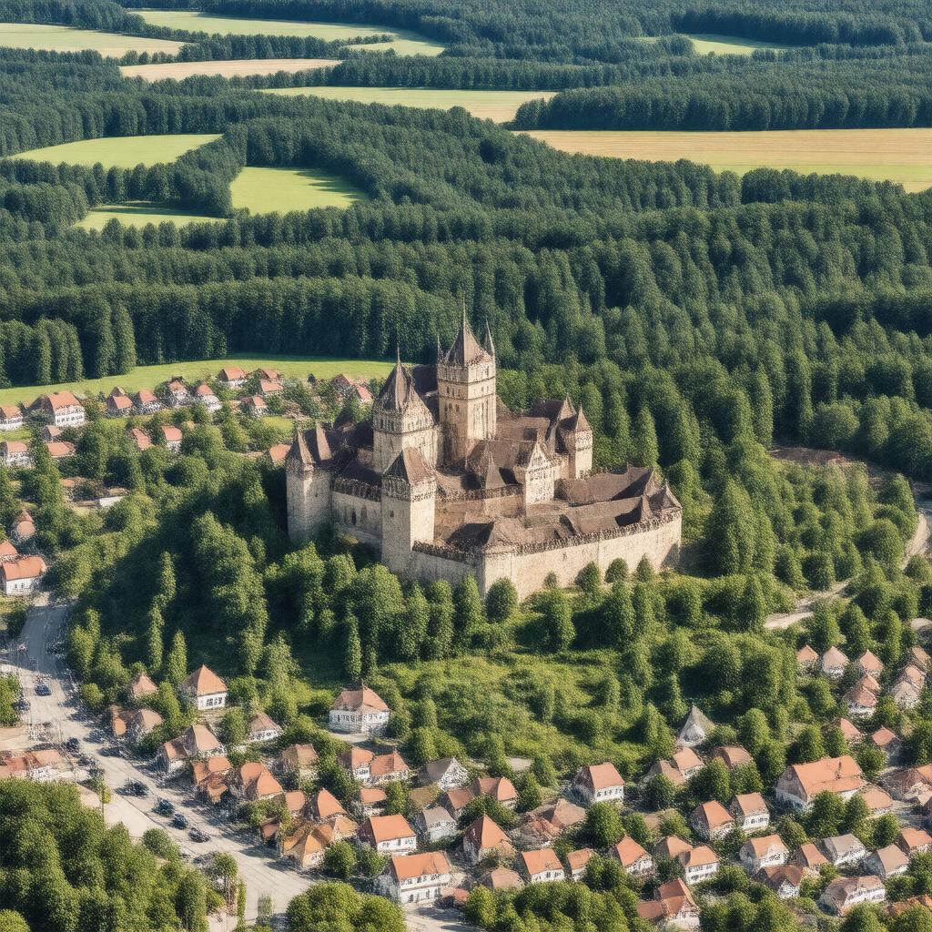 Click to view larger image AI-created image of Bisingen